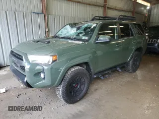 2020 Toyota 4Runner SR5 with VIN JTEBU5JR7L5829447, listed as a Copart auction lot 58200335 with 81,186 mi miles and Salvage title. Bid and sale history available at DreamBid. Image 1.
