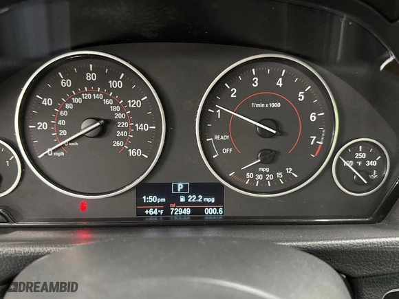 2015 BMW 4 Series 435i xDrive with VIN WBA3R5C51FK371248, listed as a Copart auction lot 54091595 with 72,949 mi miles and Clean Title. Bid and sale history available at carsss.com. Image 8.