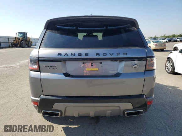 2021 Land Rover Range Rover Sport HSE Dynamic with VIN SALWR2SE2MA770665, listed as a Copart auction lot 54394605 with 27,284 mi miles and Salvage title. Bid and sale history available at DreamBid. Image 6.