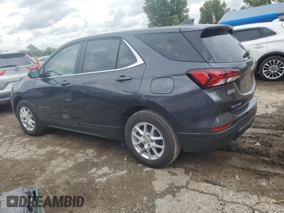 2023 Chevrolet Equinox LT with VIN 3GNAXKEG9PS140513, listed as a Copart auction lot 69610724 with 16,244 mi miles and Clean title. Bid and sale history available at DreamBid. Image 2.