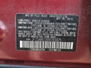 2011 Subaru Forester X Limited with VIN JF2SHBEC6BH763825, listed as a Copart auction lot 55096445 with 147,938 mi miles and Salvage title. Bid and sale history available at DreamBid. Image 13.