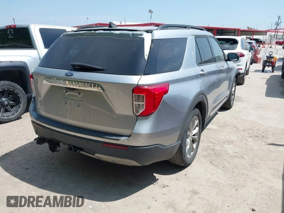 2021 Ford Explorer XLT with VIN 1FMSK7DH1MGC16346, listed as a IAAI auction lot 42029757 with 50,314 mi miles. Bid and sale history available at carsss.com. Image 4.