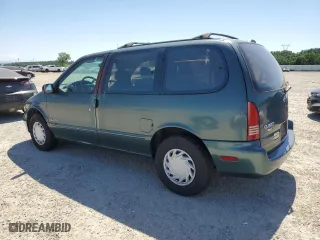 1997 Nissan Quest XE with VIN 4N2DN1114VD843258, listed as a Copart auction lot 53371105 with 142,815 mi miles and Salvage Title. Bid and sale history available at carsss.com. Image 2.
