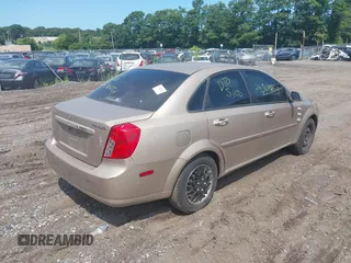 2006 Suzuki Forenza with VIN KL5JD56Z36K472708, listed as a IAAI auction lot 39974625 with 96,531 mi miles and . Bid and sale history available at DreamBid. Image 4.