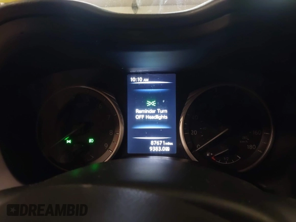 2018 Infiniti Q50 3.0t Luxe with VIN JN1EV7AR5JM436336, listed as a IAAI auction lot 41961435 with 87,671 mi miles. Bid and sale history available at carsss.com. Image 7.