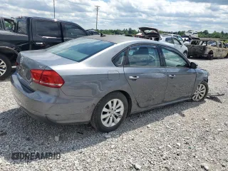 2014 Volkswagen Passat Wolfsburg Edition with VIN 1VWAS7A36EC116192, listed as a Copart auction lot 57643045 with 89,026 mi miles and Salvage title. Bid and sale history available at DreamBid. Image 3.