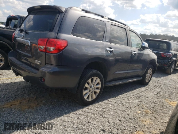 2016 Toyota Sequoia Platinum with VIN 5TDDY5G17GS134727, listed as a Copart auction lot 74923434 with 98,851 mi miles and Salvage Title. Bid and sale history available at carsss.com. Image 3.