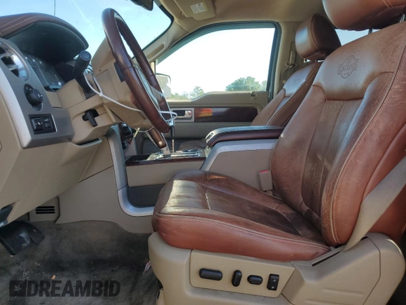 2010 Ford F-150 XL with VIN 1FTFW1CV0AKA38257, listed as a Copart auction lot 51028685 with 189,939 mi miles and Salvage Title. Bid and sale history available at carsss.com. Image 7.
