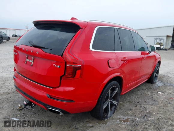 2016 Volvo XC90 T6 R-Design z VIN YV4A22PM7G1054741, wystawiony jako IAAI lot #41734147 z przebiegiem 153 702 mil mil oraz . Historia ofert i sprzedaży dostępna na DreamBid. Obrazek 4.