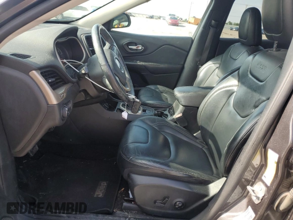 2017 Jeep Cherokee Limited with VIN 1C4PJLDB7HW516454, listed as a Copart auction lot 60927315 with 120,310 mi miles and Salvage title. Bid and sale history available at DreamBid. Image 7.