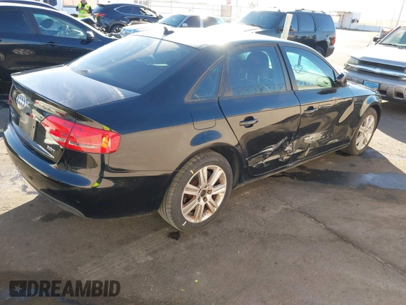 2010 Audi A4 2.0T Premium with VIN WAUAFAFL3AN063119, listed as a IAAI auction lot 41507773 with 165,743 mi miles. Bid and sale history available at carsss.com. Image 4.