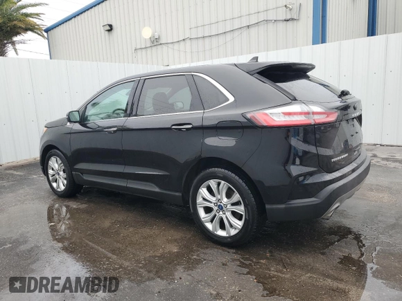 2022 Ford Edge Titanium with VIN 2FMPK4K94NBA55533, listed as a Copart auction lot 46788915 with 66,628 mi miles and Clean Title. Bid and sale history available at carsss.com. Image 2.