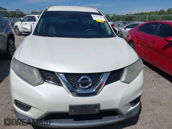 2016 Nissan Rogue S with VIN KNMAT2MTXGP637099, listed as a IAAI auction lot 42053486 with 112,162 mi miles and . Bid and sale history available at DreamBid. Image 12.