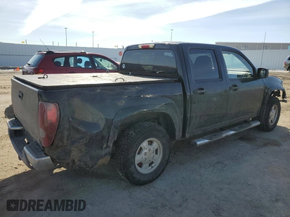 2007 GMC Canyon SLE2 with VIN 1GTDT13EX78222711, listed as a Copart auction lot 51658775 with 240,758 mi miles and Salvage Title. Bid and sale history available at carsss.com. Image 3.