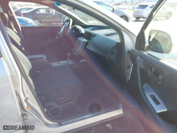 2005 Nissan Murano SL with VIN JN8AZ08W45W438158, listed as a IAAI auction lot 41542366 with 51,191 mi miles. Bid and sale history available at carsss.com. Image 5.