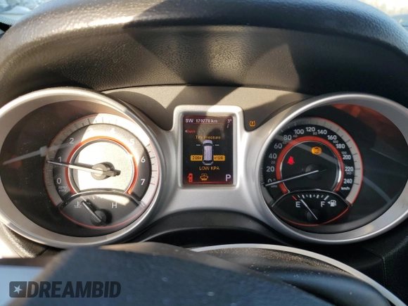 2012 Dodge Journey SXT with VIN 3C4PDCCGXCT210237, listed as a Copart auction lot 47860305 with 170,778 mi miles and Clean title. Bid and sale history available at DreamBid. Image 9.