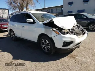 2017 Nissan Pathfinder SV z VIN 5N1DR2MN6HC647355, wystawiony jako Copart lot #47832895 z przebiegiem Nie podano mil oraz Szkody całkowita. Historia ofert i sprzedaży dostępna na DreamBid. Obrazek 11.