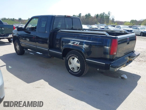 1997 Chevrolet Silverado 1500 with VIN 2GCEK19R3V1159386, listed as a IAAI auction lot 42159684 with 98,577 mi miles and . Bid and sale history available at DreamBid. Image 3.