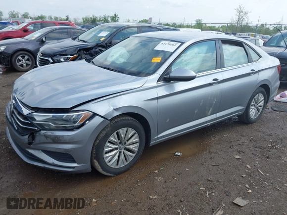 2019 Volkswagen Jetta S with VIN 3VWC57BUXKM249152, listed as a IAAI auction lot 42170262 with 86,735 mi miles and . Bid and sale history available at DreamBid. Image 2.