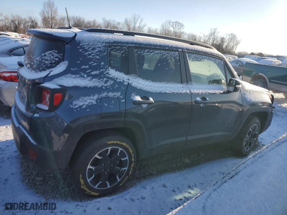 2023 Jeep Renegade Upland with VIN ZACNJDB11PPP43574, listed as a Copart auction lot 87434204 with 14,674 mi miles and Salvage Title. Bid and sale history available at carsss.com. Image 3.