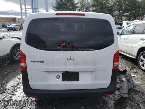 2023 Mercedes-Benz Metris with VIN W1WV0FEY4P4207618, listed as a Copart auction lot 49060834 with Not Provided miles and Salvage Title. Bid and sale history available at DreamBid. Image 6.