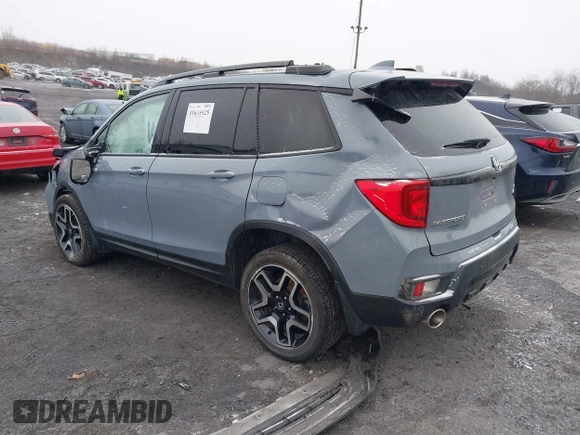 2022 Honda Passport Elite z VIN 5FNYF8H06NB015583, wystawiony jako IAAI lot #41633925 z przebiegiem 49 738 mil mil oraz . Historia ofert i sprzedaży dostępna na DreamBid. Obrazek 3.