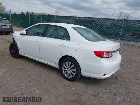 2013 Toyota Corolla L with VIN 2T1BU4EE7DC046672, listed as a IAAI auction lot 42142984 with 144,762 mi miles. Bid and sale history available at carsss.com. Image 3.