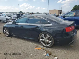2014 Audi S6 Prestige with VIN WAUF2AFC2EN091890, listed as a Copart auction lot 61323994 with 138,517 mi miles and Salvage Title. Bid and sale history available at carsss.com. Image 2.
