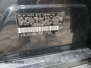 2011 Lexus LS 460 z VIN JTHBL5EF4B5103792, wystawiony jako Copart lot #42876635 z przebiegiem 127 906 mil mil oraz Szkoda całkowita • Salvage title. Historia ofert i sprzedaży dostępna na DreamBid. Obrazek 12.
