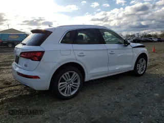 2018 Audi Q5 Premium Plus with VIN WA1BNAFY1J2111234, listed as a Copart auction lot 53334245 with 89,261 mi miles and Salvage Title. Bid and sale history available at carsss.com. Image 3.