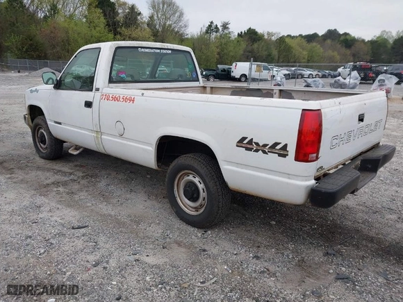 1993 Chevrolet C/K 1500 with VIN 1GCEK14Z5PE165151, listed as a IAAI auction lot 41945399 with 155,800 mi miles. Bid and sale history available at carsss.com. Image 3.