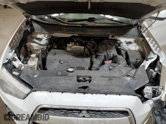 2014 Mitsubishi Outlander Sport ES with VIN 4A4AR3AU2EE005099, listed as a Copart auction lot 46838215 with 149,786 mi miles and Salvage Title. Bid and sale history available at carsss.com. Image 12.