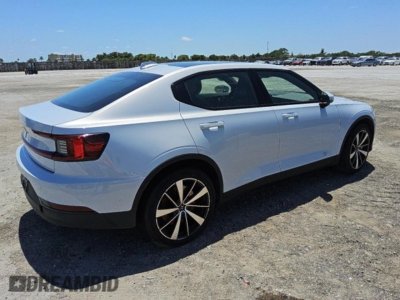 2021 Polestar 2 Launch Edition with VIN LPSED3KA4ML017477, listed as a Copart auction lot 54700395 with Not Provided miles and Clean Title. Bid and sale history available at DreamBid. Image 3.