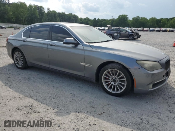 2009 BMW 7 Series 750Li with VIN WBAKB83589CY58639, listed as a Copart auction lot 54968705 with 211,516 mi miles and Clean Title. Bid and sale history available at DreamBid. Image 5.