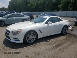 2013 Mercedes-Benz SL 550 with VIN WDDJK7DA4DF014082, listed as a Copart auction lot 63125355 with 87,626 mi miles and Salvage title. Bid and sale history available at DreamBid. Image 1.