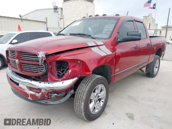 2007 Dodge 1500 SLT with VIN 1D7HU18P97S181800, listed as a IAAI auction lot 42135549 with 170,661 mi miles. Bid and sale history available at carsss.com. Image 17.