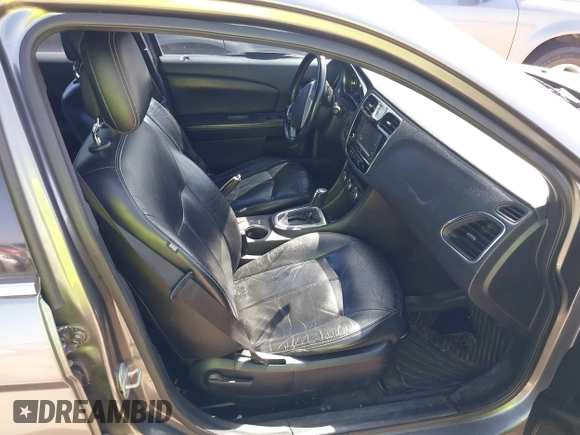 2012 Chrysler 200 Limited with VIN 1C3CCBCG3CN306615, listed as a IAAI auction lot 41736789 with 175,325 mi miles and . Bid and sale history available at DreamBid. Image 5.