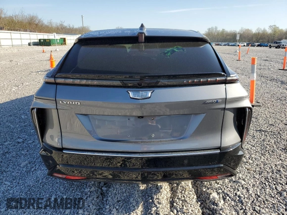 2023 Cadillac LYRIQ RWD Luxury z VIN 1GYKPMRK8PZ001087, wystawiony jako Copart lot #54224495 z przebiegiem 36 395 mil mil oraz Szkoda całkowita • Salvage title. Historia ofert i sprzedaży dostępna na DreamBid. Obrazek 6.