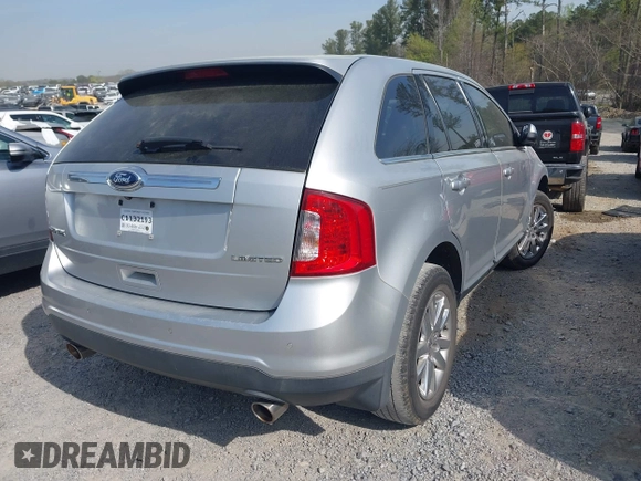 2013 Ford Edge Limited with VIN 2FMDK3KC1DBB26629, listed as a IAAI auction lot 41893500 with 155,899 mi miles. Bid and sale history available at carsss.com. Image 4.