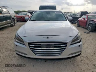2017 Genesis G80 3.8L with VIN KMHGN4JE8HU191863, listed as a Copart auction lot 59396875 with 134,059 mi miles and Salvage title. Bid and sale history available at DreamBid. Image 5.