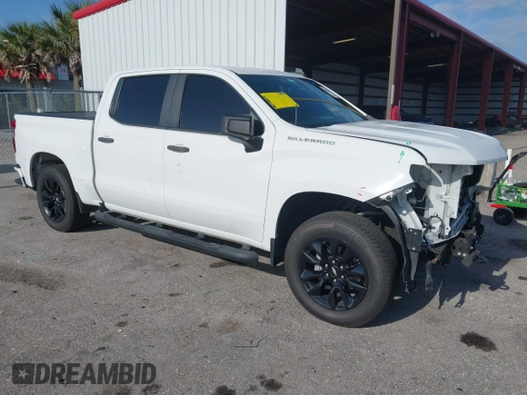 2020 Chevrolet Silverado 1500 Custom with VIN 3GCPWBEF0LG102775, listed as a IAAI auction lot 42000380 with 94,250 mi miles and . Bid and sale history available at DreamBid. Image 1.