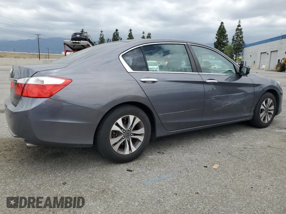 2013 Honda Accord LX z VIN 1HGCR2F31DA149356, wystawiony jako Copart lot #56986795 z przebiegiem 99 310 mil mil oraz Szkoda całkowita • Salvage title. Historia ofert i sprzedaży dostępna na DreamBid. Obrazek 3.