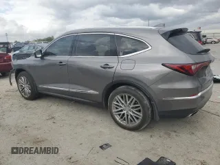 2022 Acura MDX w/Advance Package with VIN 5J8YE1H80NL023273, listed as a Copart auction lot 50019975 with 51,498 mi miles and Salvage Title. Bid and sale history available at carsss.com. Image 2.