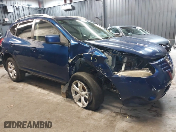 2008 Nissan Rogue SL with VIN JN8AS58V58W140411, listed as a IAAI auction lot 41823823 with 165,565 mi miles and . Bid and sale history available at DreamBid. Image 6.