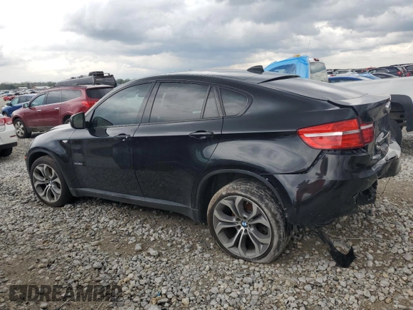 2013 BMW X6 xDrive50i z VIN 5UXFG8C52DL591320, wystawiony jako Copart lot #55245075 z przebiegiem Nie podano mil oraz Szkoda całkowita • Salvage title. Historia ofert i sprzedaży dostępna na DreamBid. Obrazek 2.