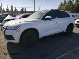 2019 Audi Q5 Premium Plus with VIN WA1BNAFY8K2016199, listed as a Copart auction lot 53396345 with 51,204 mi miles and Salvage title. Bid and sale history available at DreamBid. Image 1.