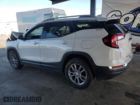 2024 GMC Terrain SLT with VIN 3GKALPEG2RL137990, listed as a Copart auction lot 58027655 with 35,567 mi miles and Salvage title. Bid and sale history available at DreamBid. Image 2.