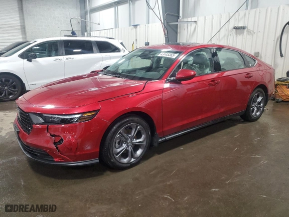 2024 Honda Accord Sedan EX with VIN 1HGCY1F30RA067901, listed as a Copart auction lot 43445365 with 1,227 mi miles and Salvage Title. Bid and sale history available at carsss.com. Image 1.