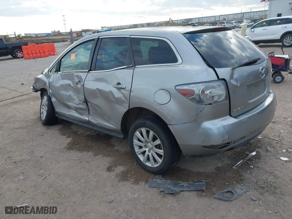 2010 Mazda CX-7 SV with VIN JM3ER2W52A0304692, listed as a IAAI auction lot 41313344 with 1 mi miles. Bid and sale history available at carsss.com. Image 3.