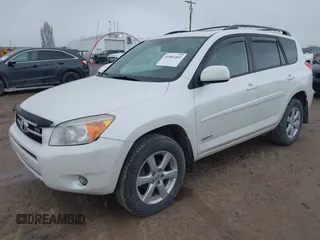 2007 Toyota RAV4 Limited with VIN JTMBK31V175023895, listed as a IAAI auction lot 41881403 with 128,951 mi miles and . Bid and sale history available at DreamBid. Image 2.